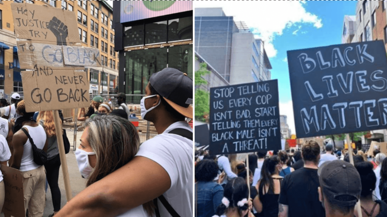 Ces affiches de la manifestation contre le racisme à Montréal veulent tout dire (PHOTOS)