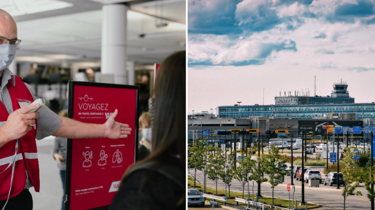 La prise de température avant de prendre l'avion à Montréal est maintenant obligatoire