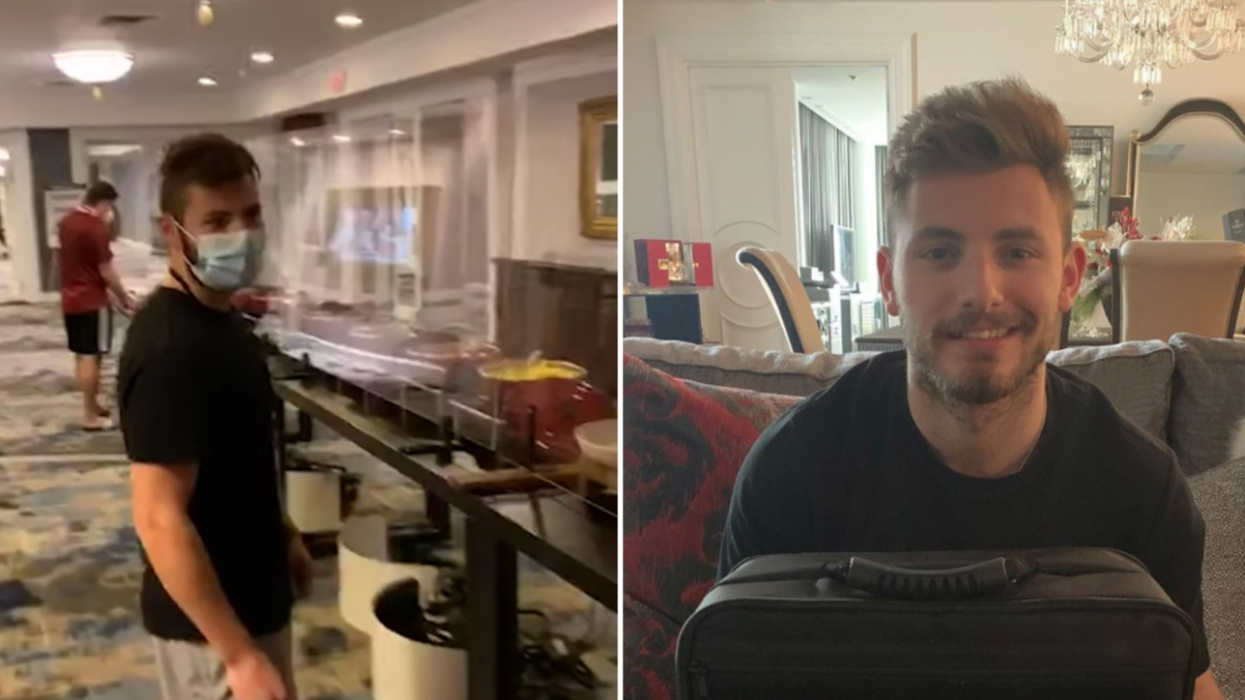 Victor Mete du CH dévoile comment ça se passe dans la « bulle de confinement » obligatoire