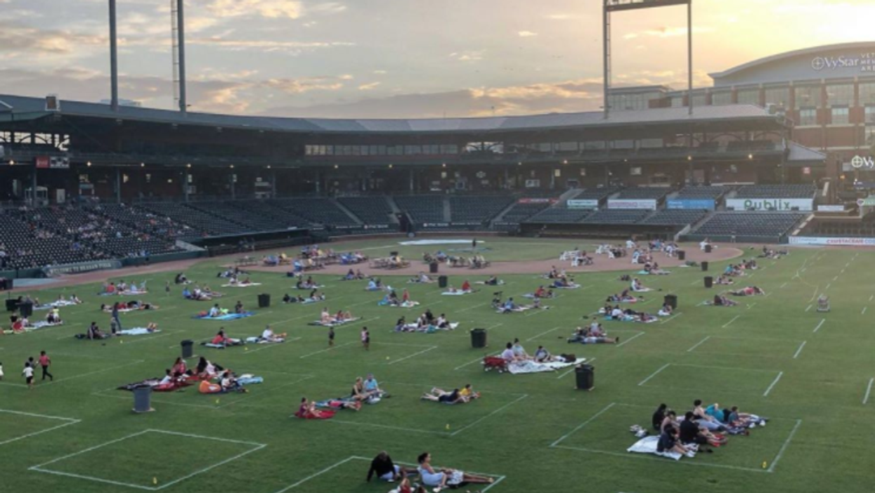 You & Bae Can Have A Movie Night On This Jacksonville Ballfield Next Month For Only $12