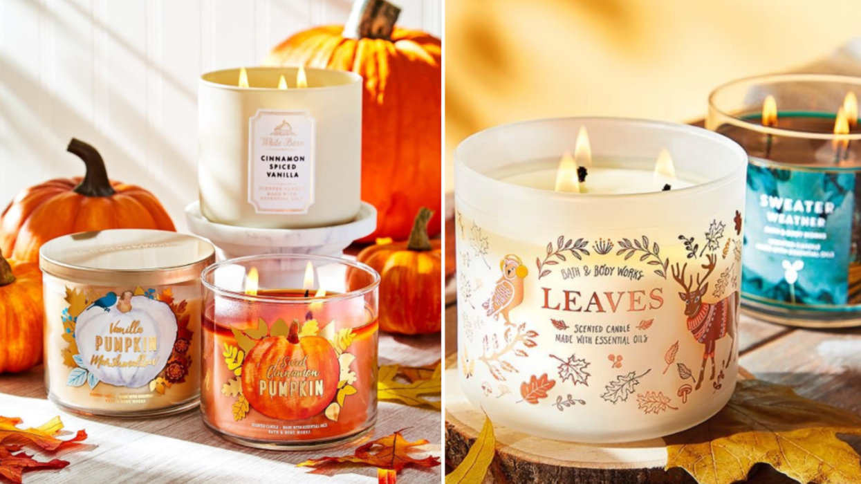 Bath & Body Works fait une vente de chandelles d'automne à 16 $ cette semaine