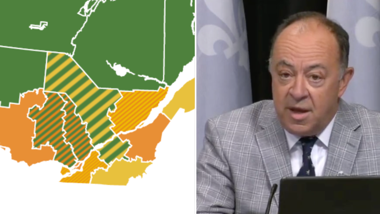 Toutes les régions du Grand Montréal passent en alerte orange
