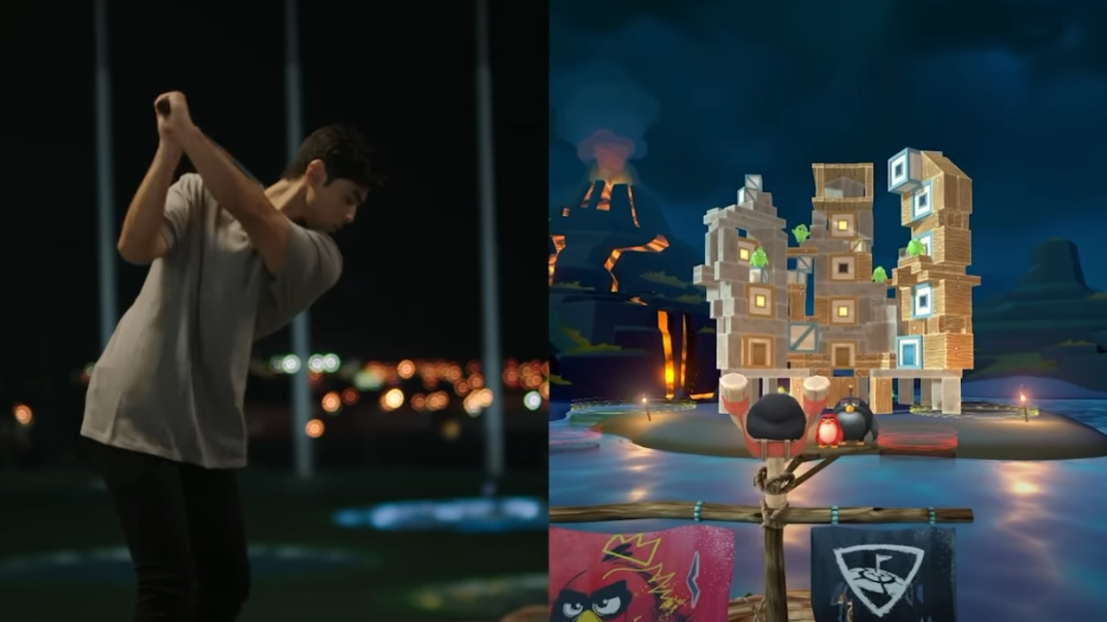 You Can Bring Mayhem To Pigs In A New 'Angry Birds' Game Mode At Top Golf