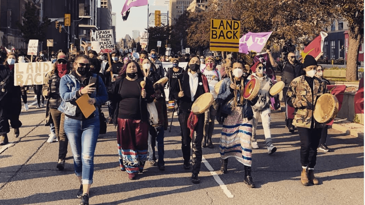 A Solidarity Rally For Mi'kmaq Fishermen Will Take Over Yonge & Dundas Today