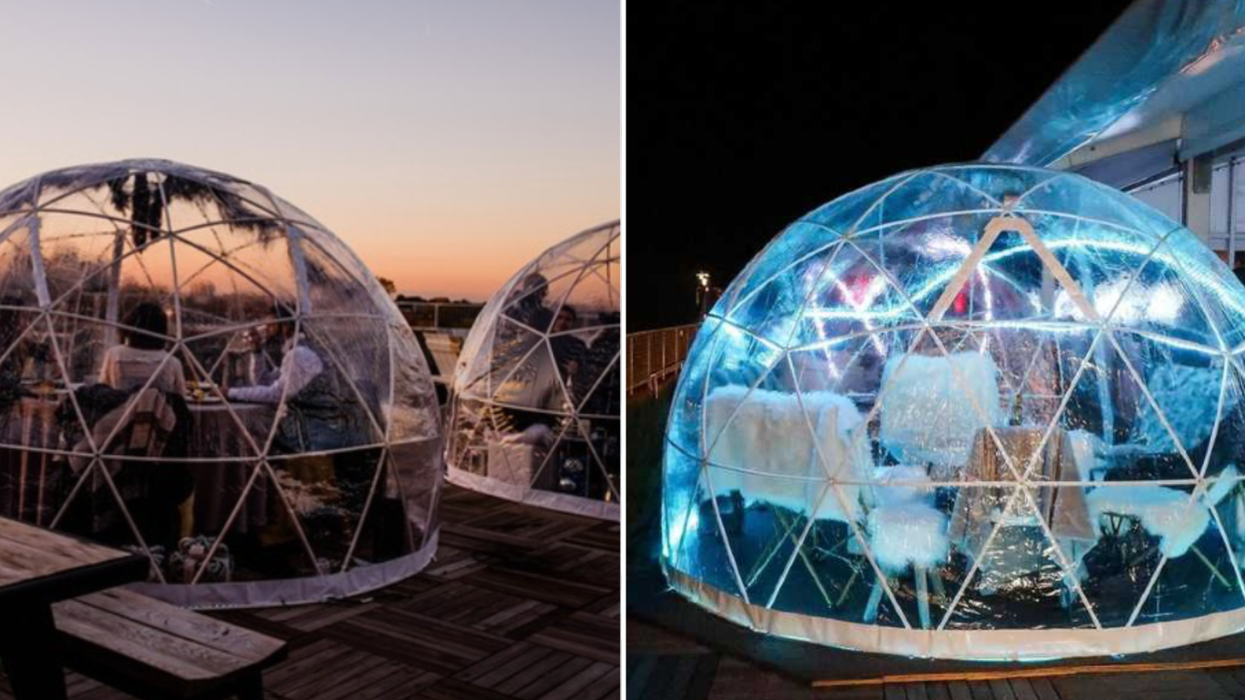 This Atlanta Rooftop Is Transforming Into An Igloo Wonderland This November
