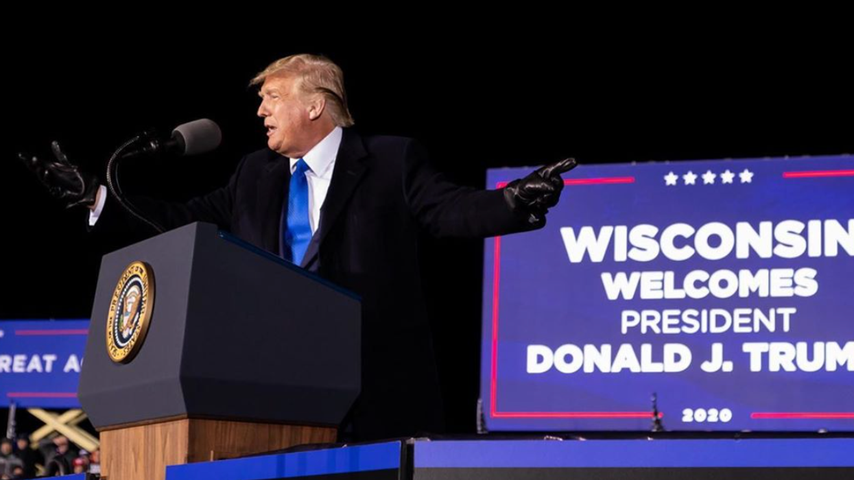 Trump's Launching Into Legal Action On Monday To Ensure The 'Rightful Winner Is Seated'