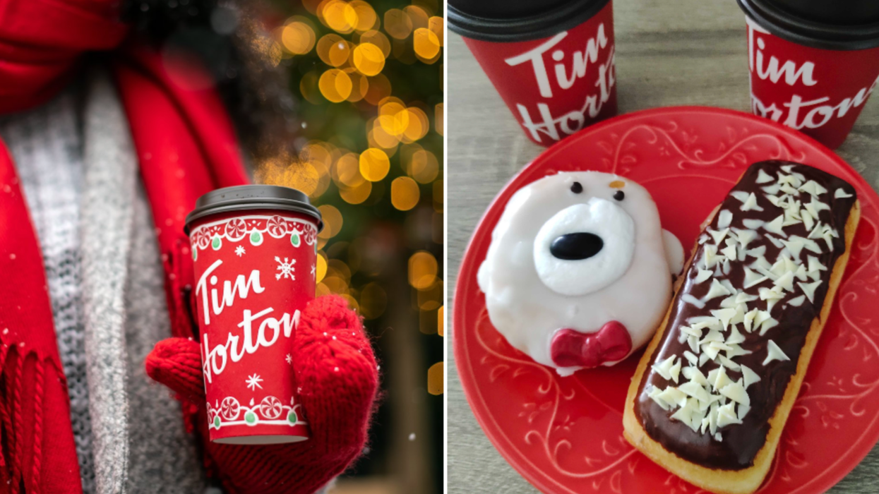 Tim Hortons a sorti certains items de son menu des Fêtes et c'est hyper festif