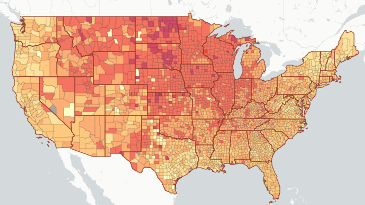 This Map Shows You The Risk Level Of Attending Events Right Now In The U.S.