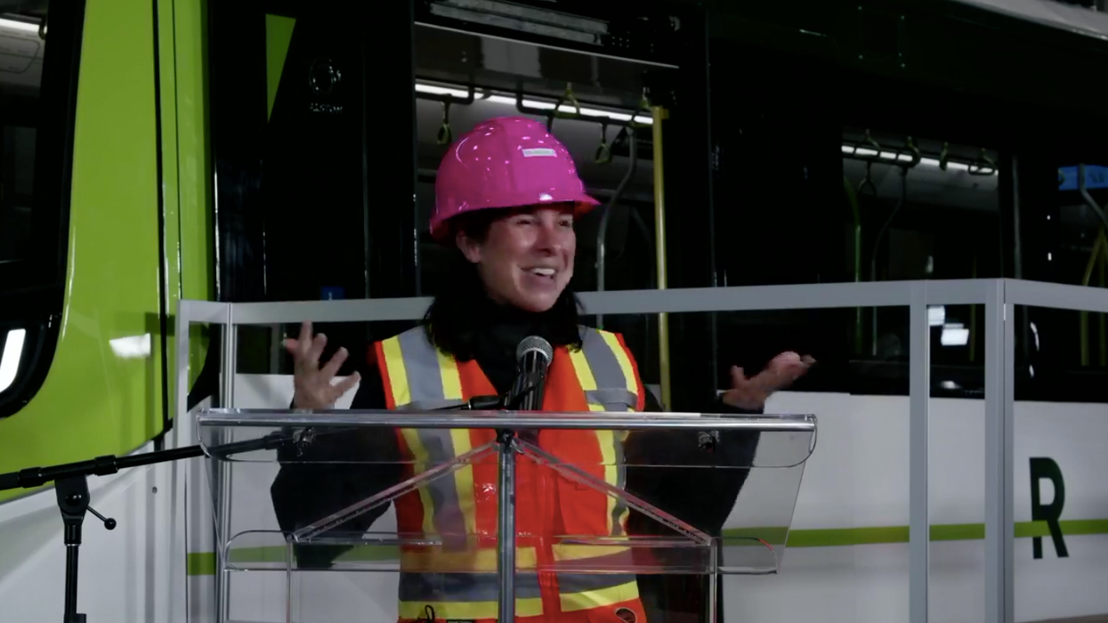 La première voiture du REM a enfin été dévoilée au Québec et voici de quoi elle a l'air