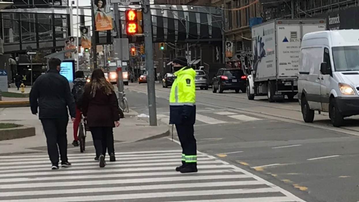 Toronto Now Has 'Traffic Agents' To Make Sure You Cross The Street Properly