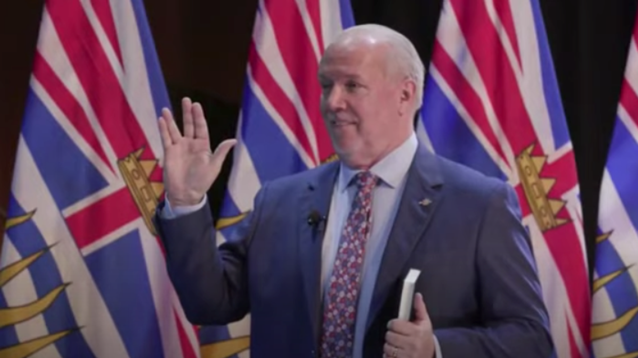 'I'm A Nerd': BC's Premier Did A Dorky 'Star Trek' Salute While Being Sworn In (VIDEO)