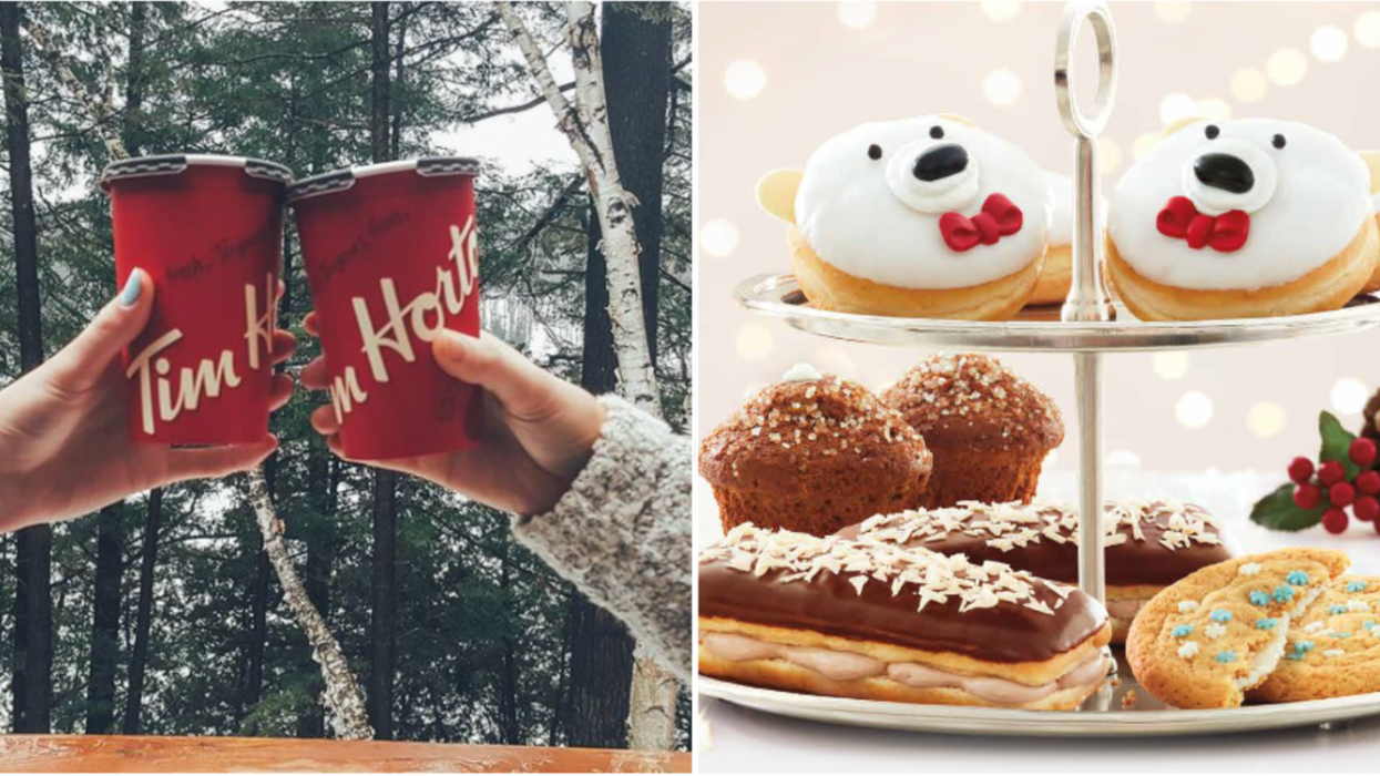 Tim Hortons donne des beignes gratuits tout le week-end et ça inclut le menu de Noël