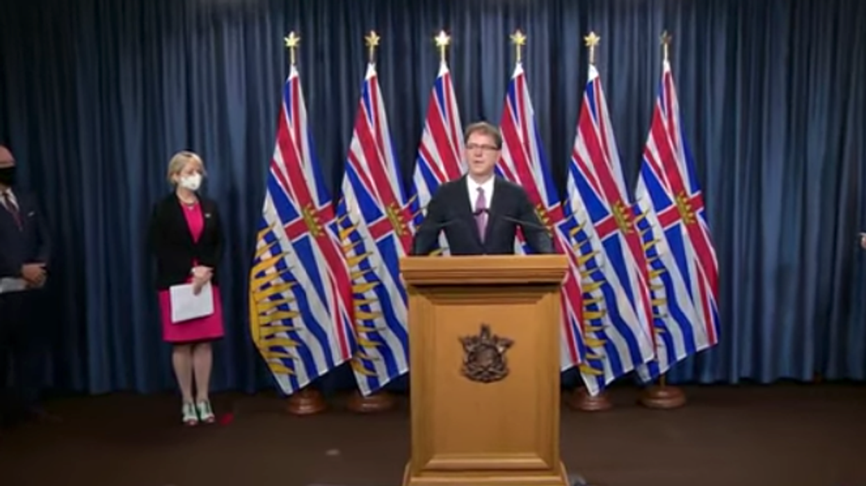 Bonnie Henry Did A Little Jig Before The Vaccine Rollout Announcement & It's Going Viral