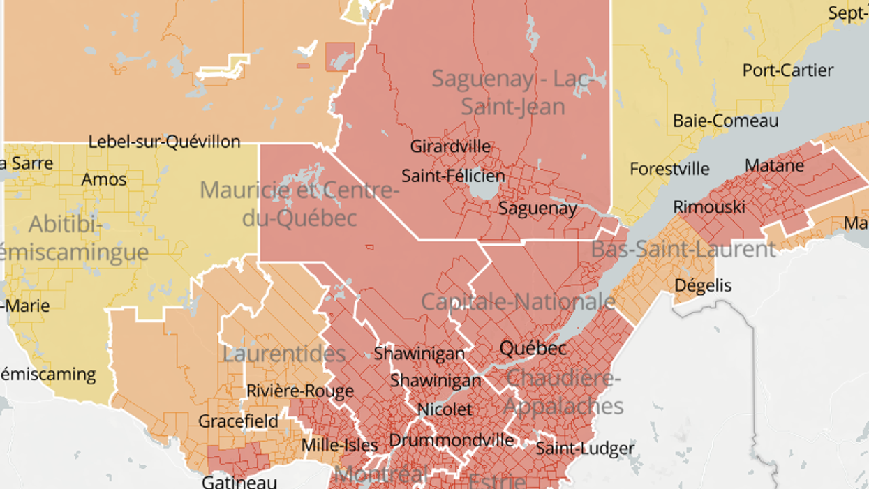 Ces villes des Laurentides passent en zone rouge et voici quand les fermetures auront lieu