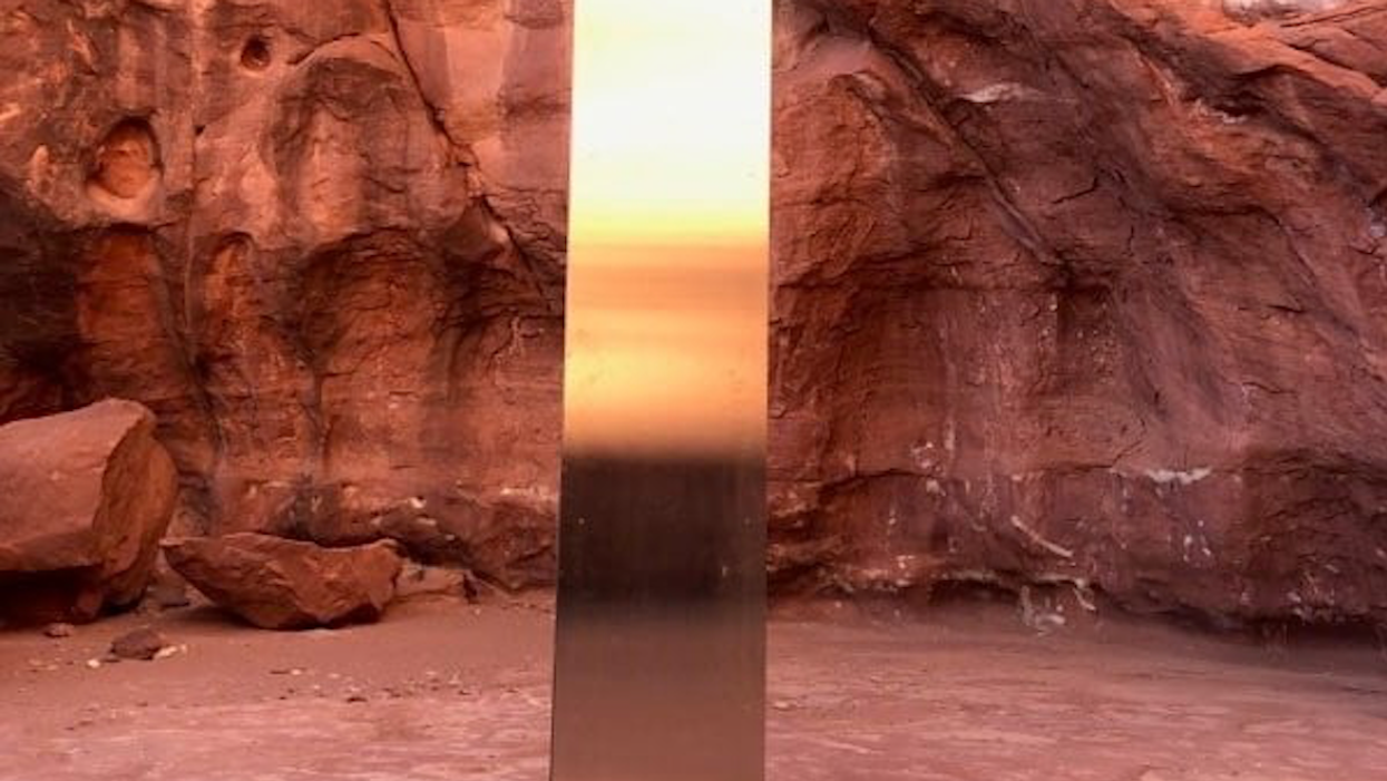 Alberta's Reportedly The Latest Place For A Monolith To Appear & It Doesn't Even Look Nice