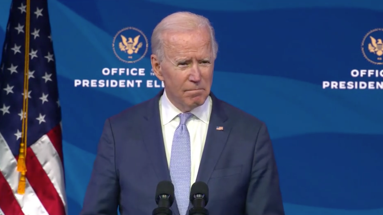 Joe Biden Says Today's Capitol Violence 'Does Not Reflect A True American' (VIDEO)