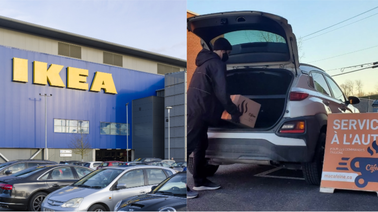 Produits non essentiels : Voici comment se déroule la cueillette à l'auto au Québec