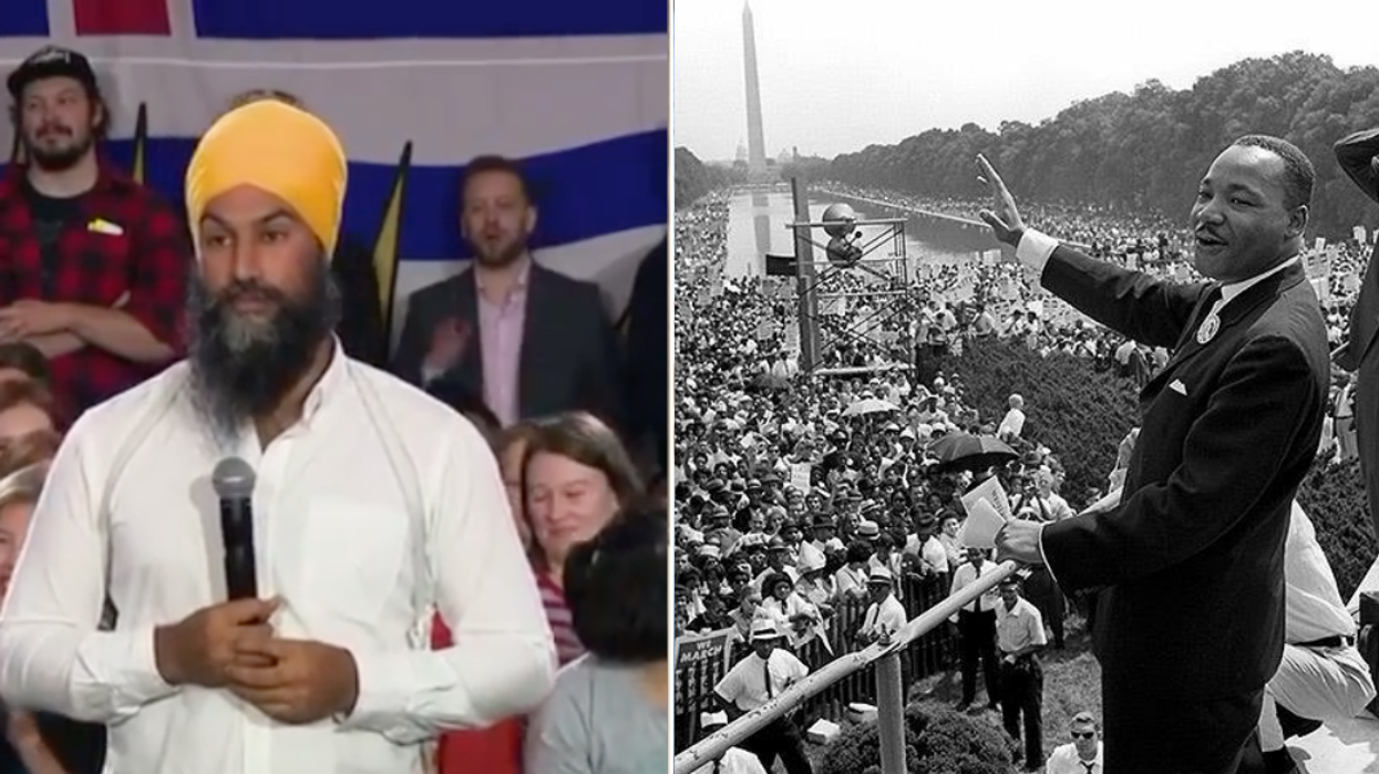 Jagmeet Singh Just Shared The Most Uplifting Message In Tribute To Martin Luther King