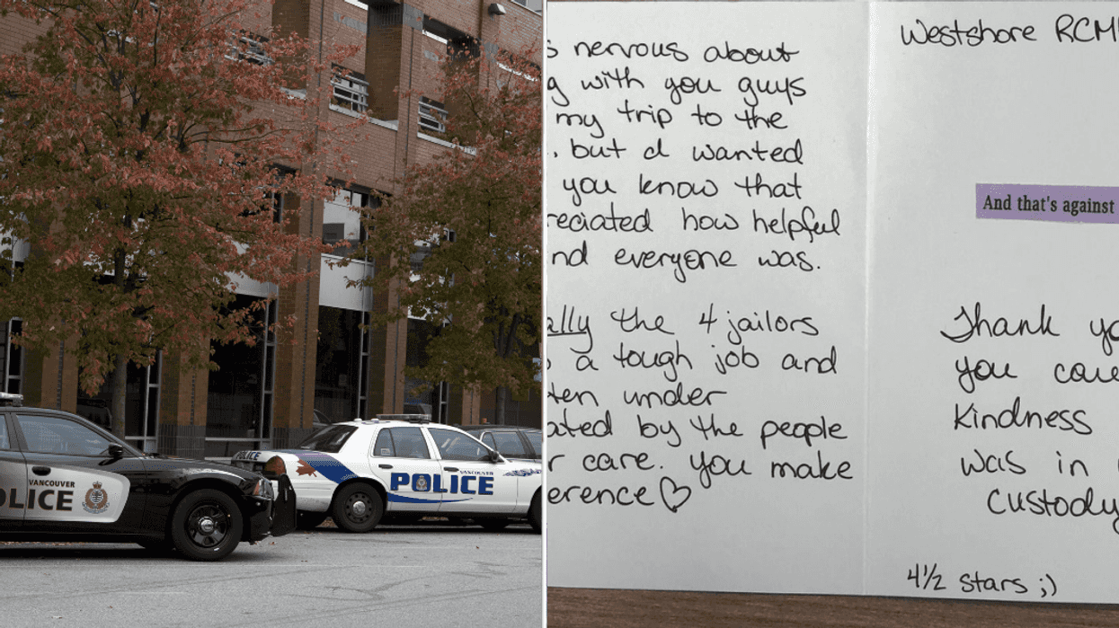 A Woman Spent 'Multiple Nights' In A BC Jail Then Left A 4.5-Star Rating & Rave Reviews