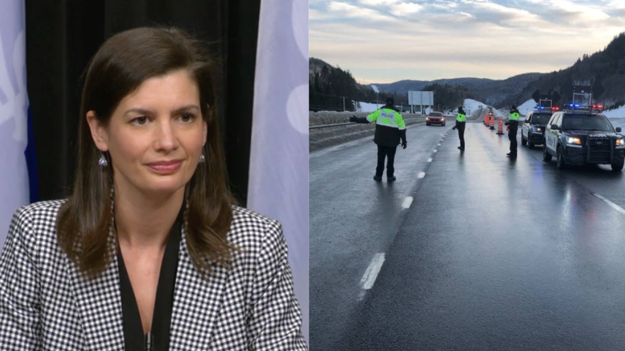 Québec explique pourquoi les barrages entre les zones rouges et orange ne sont pas prévus