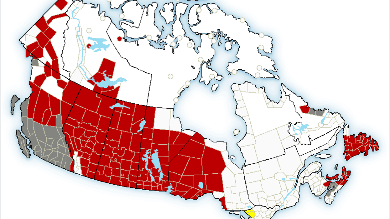 The Polar Vortex Is Spreading 'From Coast To Coast' With Temps As Low As -50 C This Week