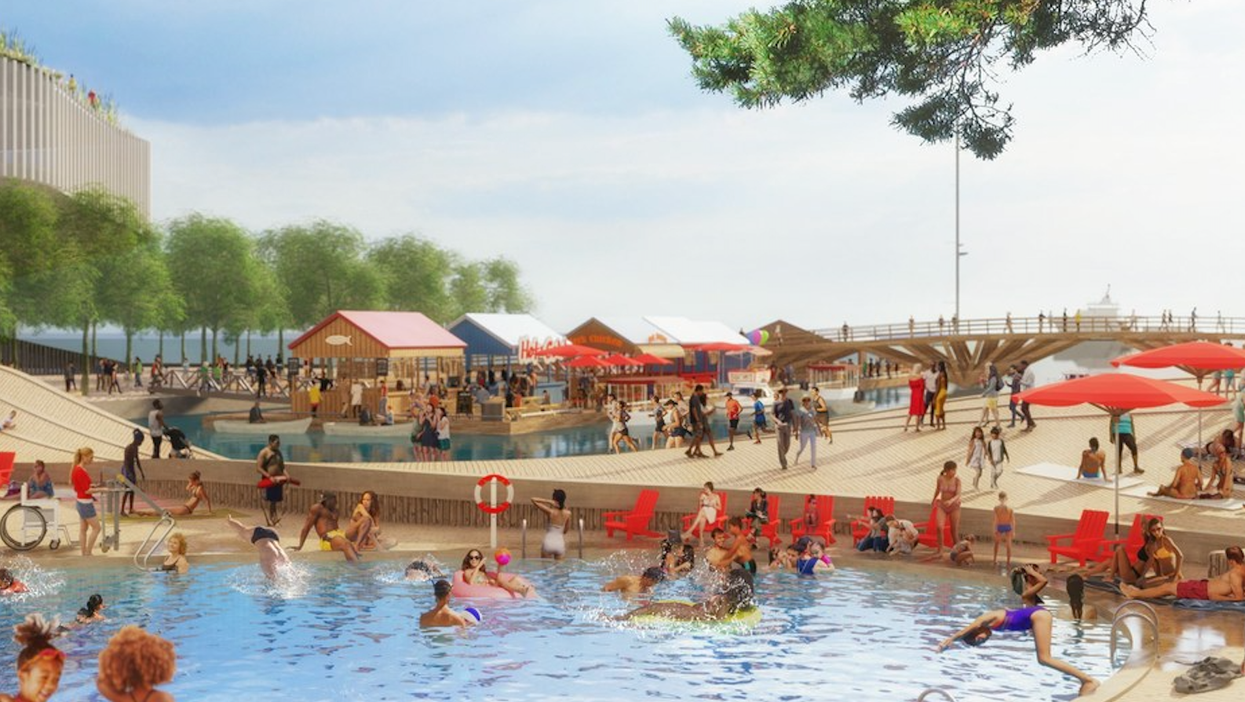 This Is What Toronto's Newest Waterfront Hangout Spot Could Look Like (PHOTO)