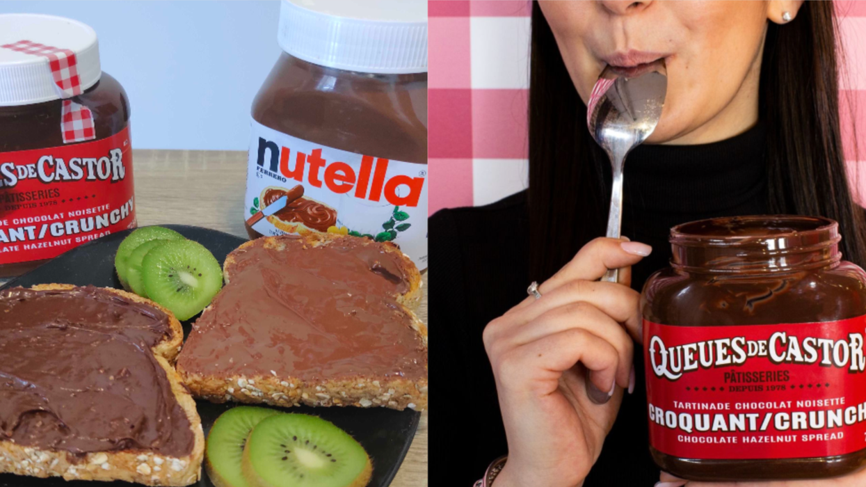 Une nouvelle tartinade Queues de Castor est sortie et on l'a comparée au Nutella
