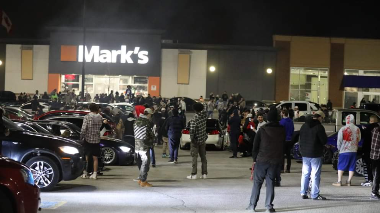 Police Broke Up A Massive 300-Person Car Rally Near Toronto Last Night