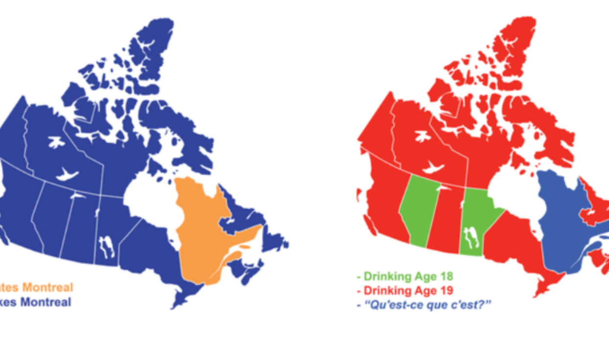 Ces 9 cartes du Canada divisent le pays de manière brutalement honnête et c'est hilarant