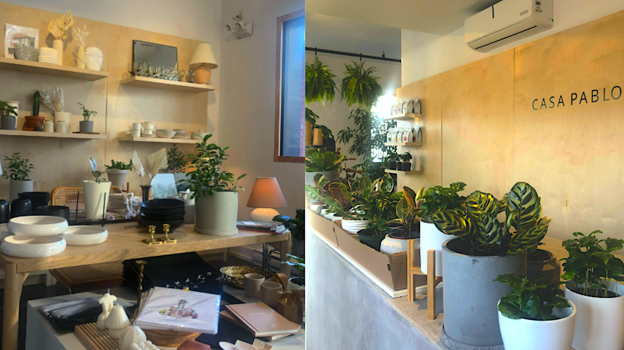 Ce nouveau café ultra mignon à Montréal vend des plantes et décos vintages abordables