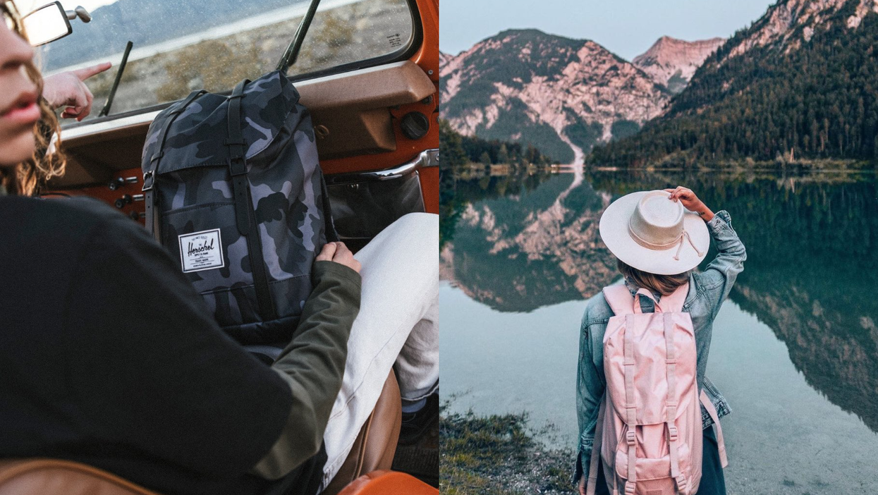 Herschel Is Having A 50% Off Sale Just In Time For Your Next Outdoor Adventure