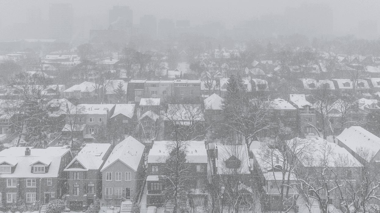 Toronto Is Set To Be Covered In Snow By The Time You Wake Up Tomorrow