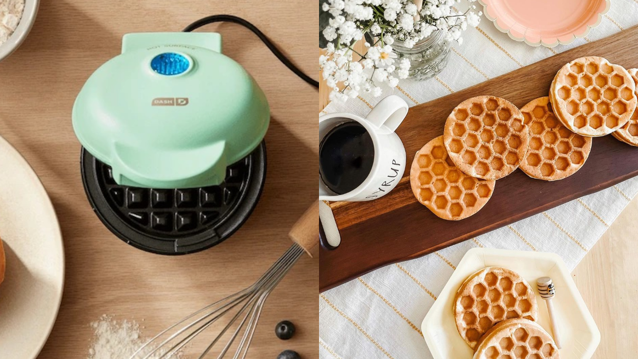 You Can Get This Super Cute Mini Waffle Maker At Indigo For Just $20