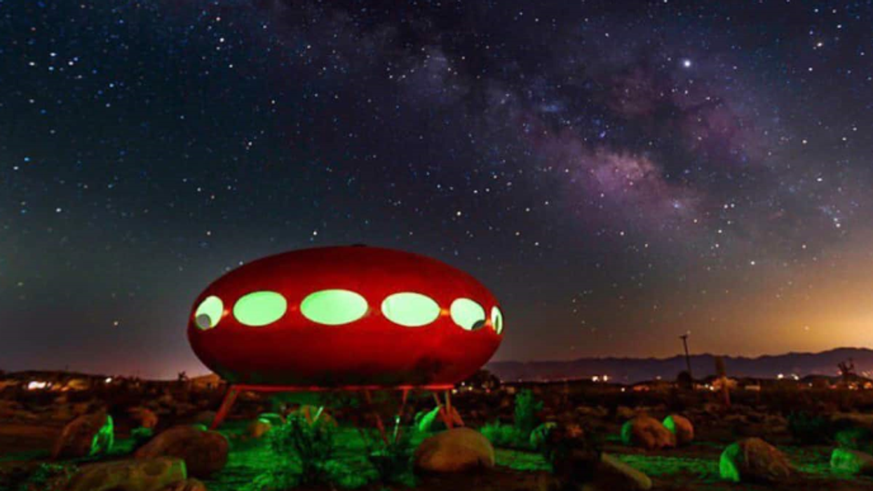 This Out-Of-This-World UFO House Is One Of The Best Glamping Spots In California