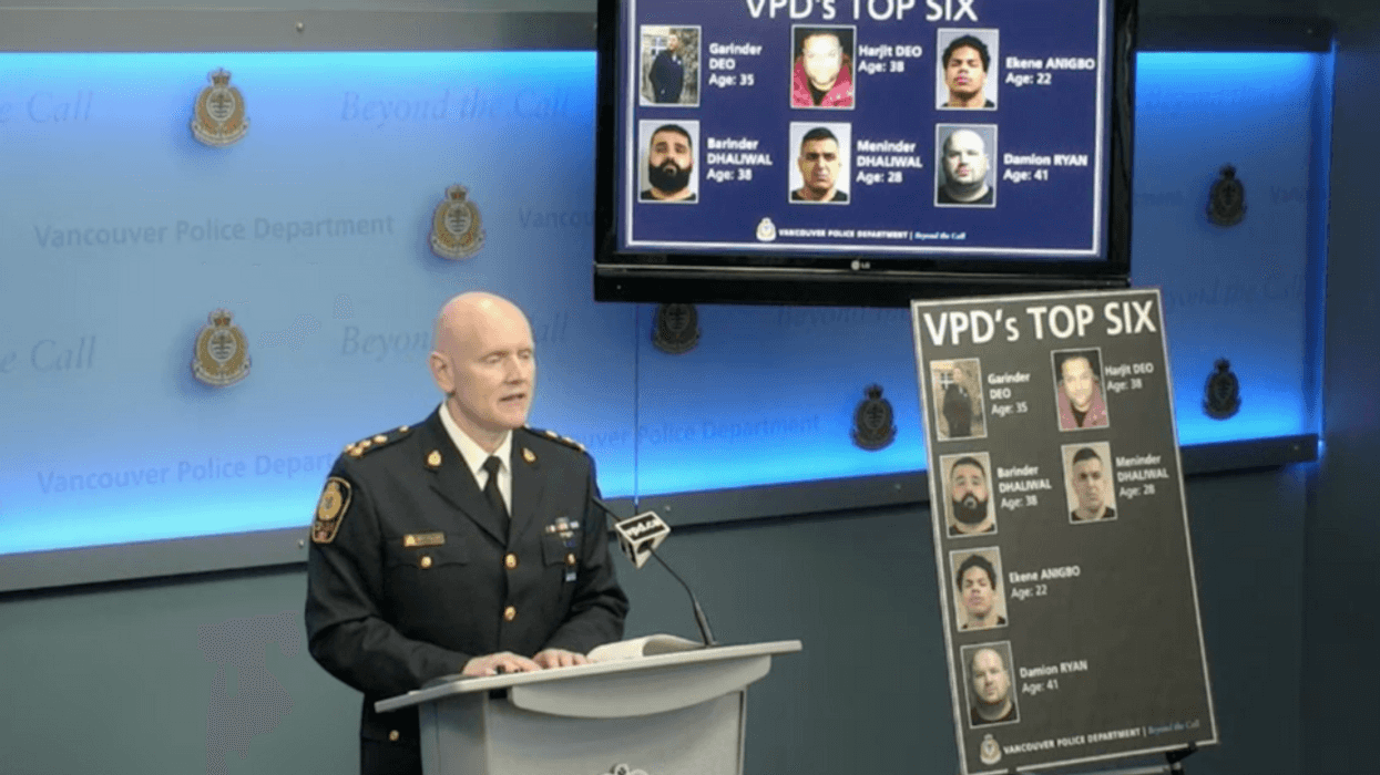Vancouver Police Say These 6 'Dangerous Gangsters' Pose A Serious Risk To Public Safety