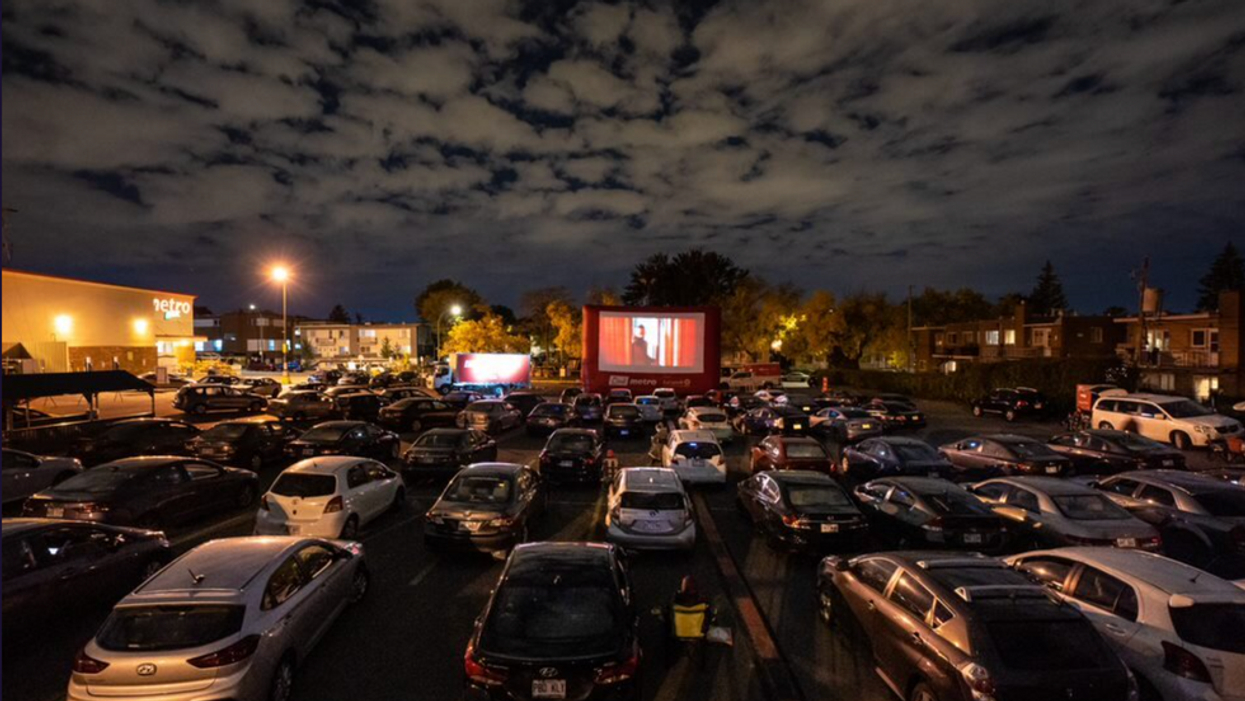 Une tournée de « ciné-parking » gratuite débarque au Québec cet été