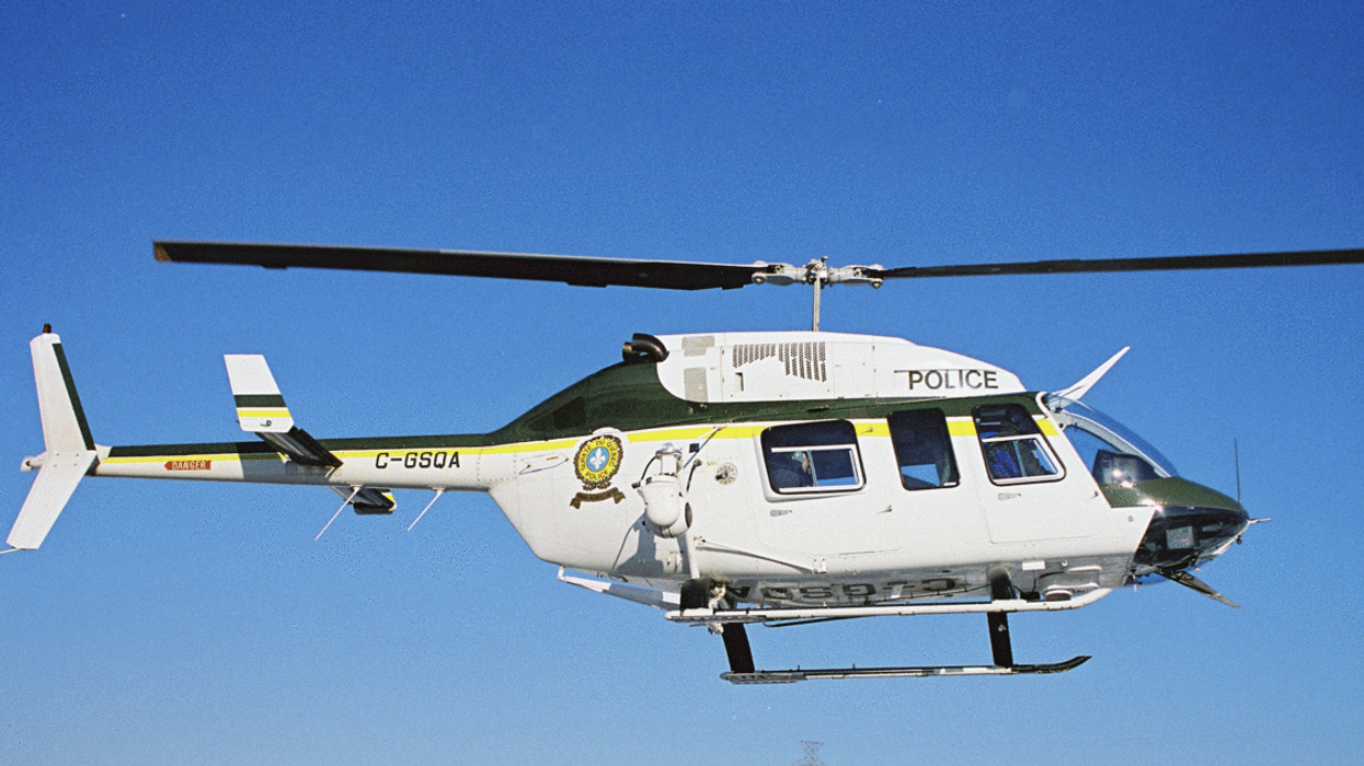 Le SPVM emprunte un hélicoptère à la Sûreté du Québec pour surveiller Montréal ce week-end