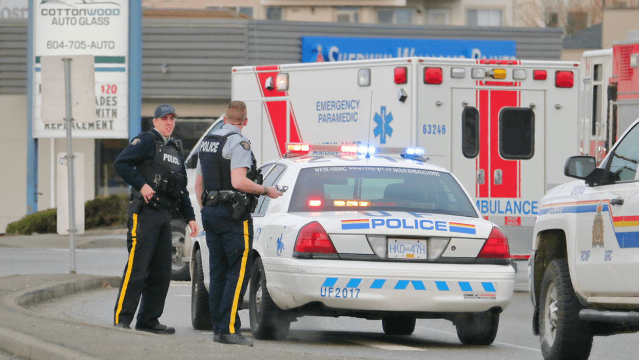 An Intense BC Police Chase Ended In Gunfire & A Child Was Injured