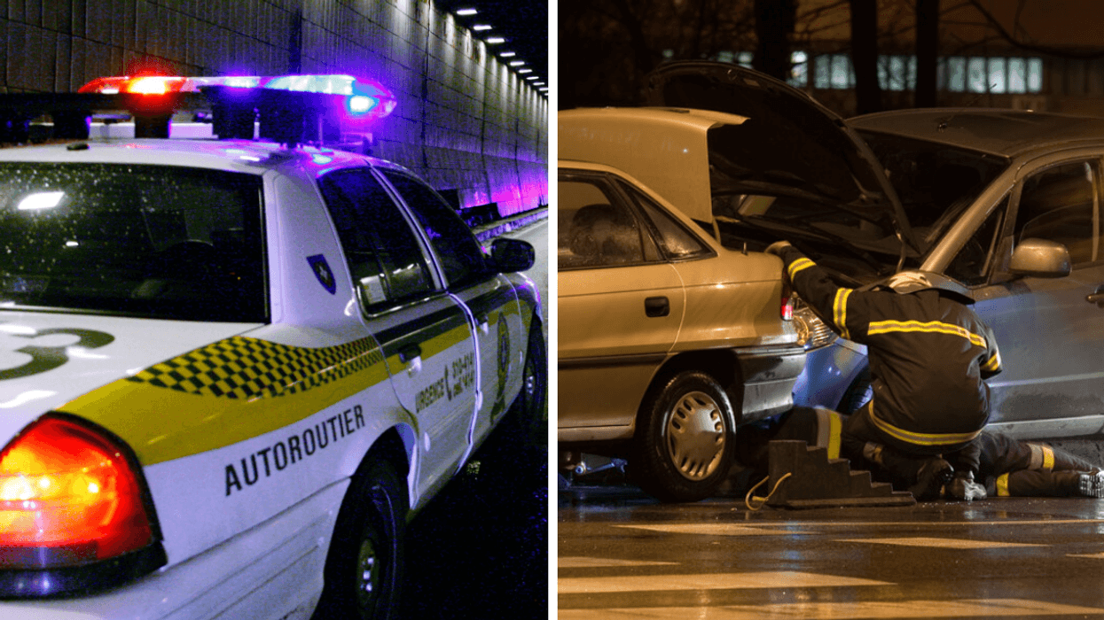 Un homme percute 6 voitures et un poteau d'Hydro-Québec avant de mourir en Montérégie