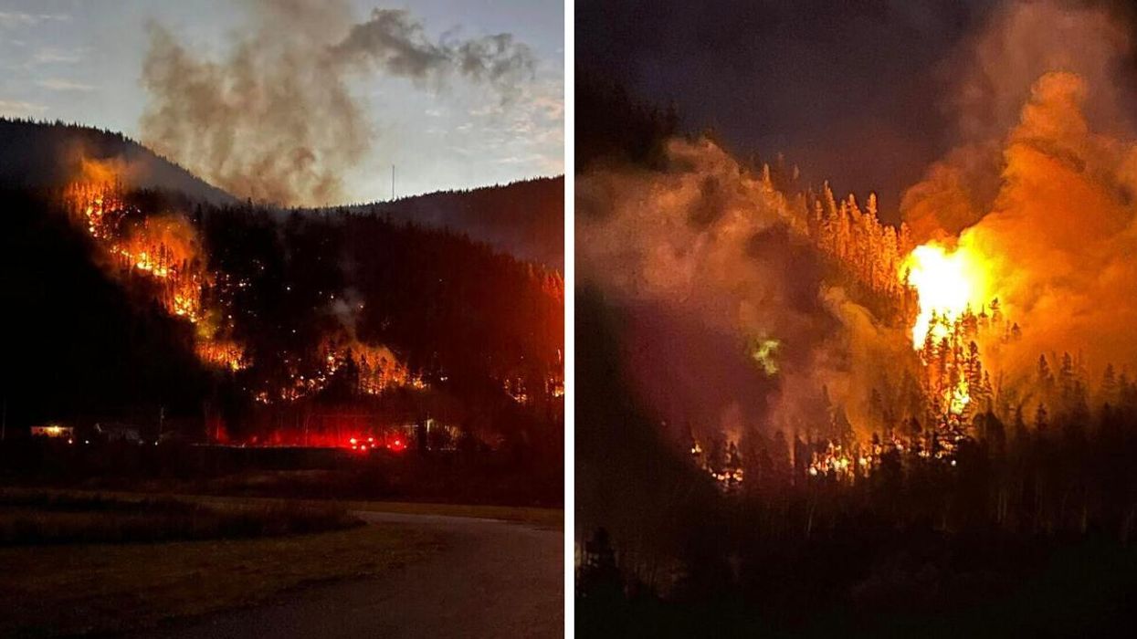 Incendie à Mont-Saint-Pierre.