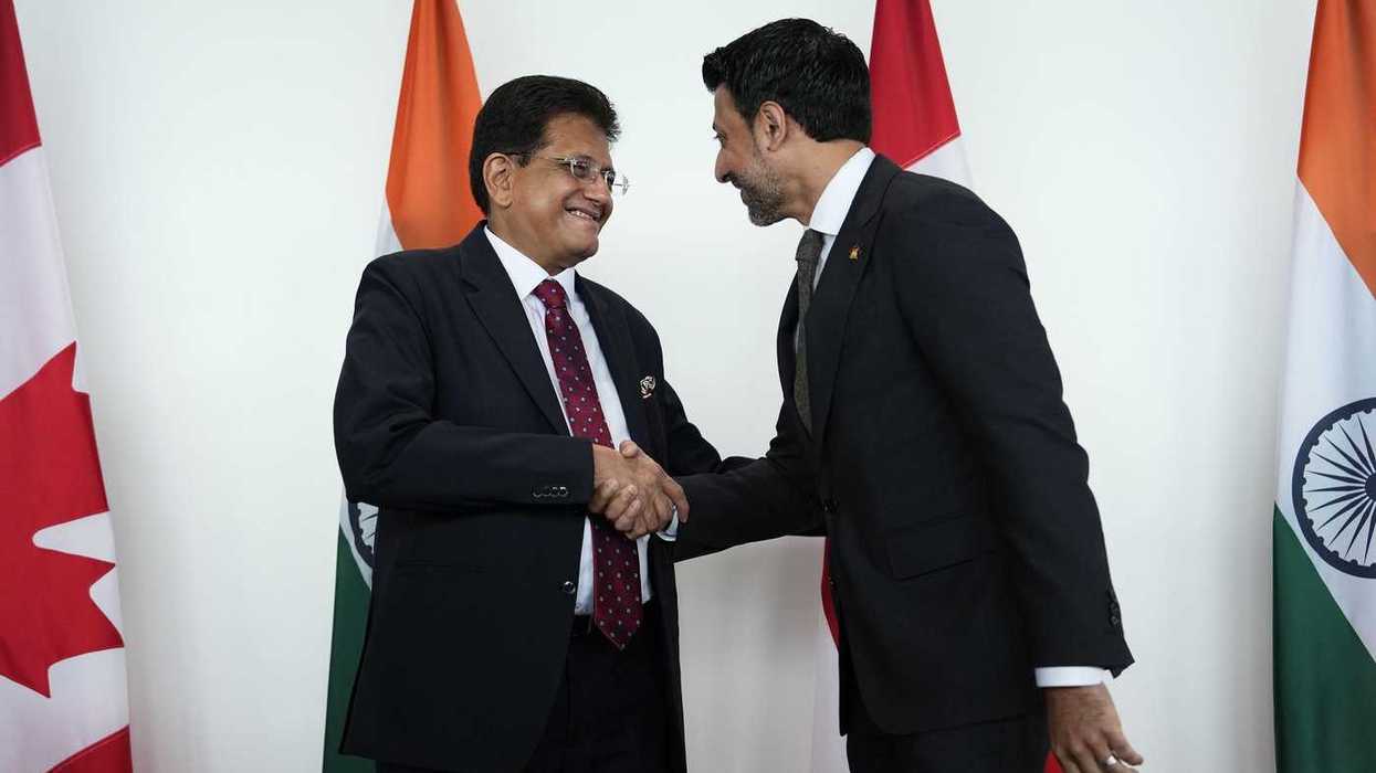 Indian commerce minister in Canada for trade talks