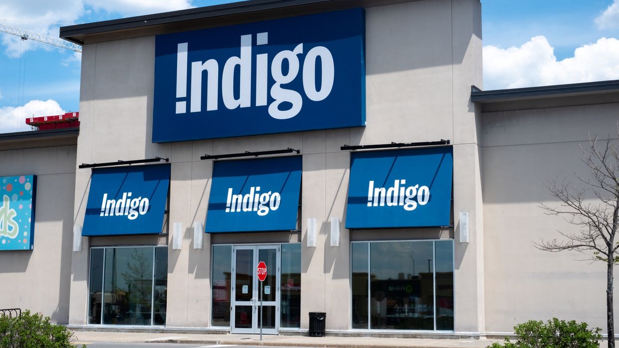 Indigo location in Ottawa.
