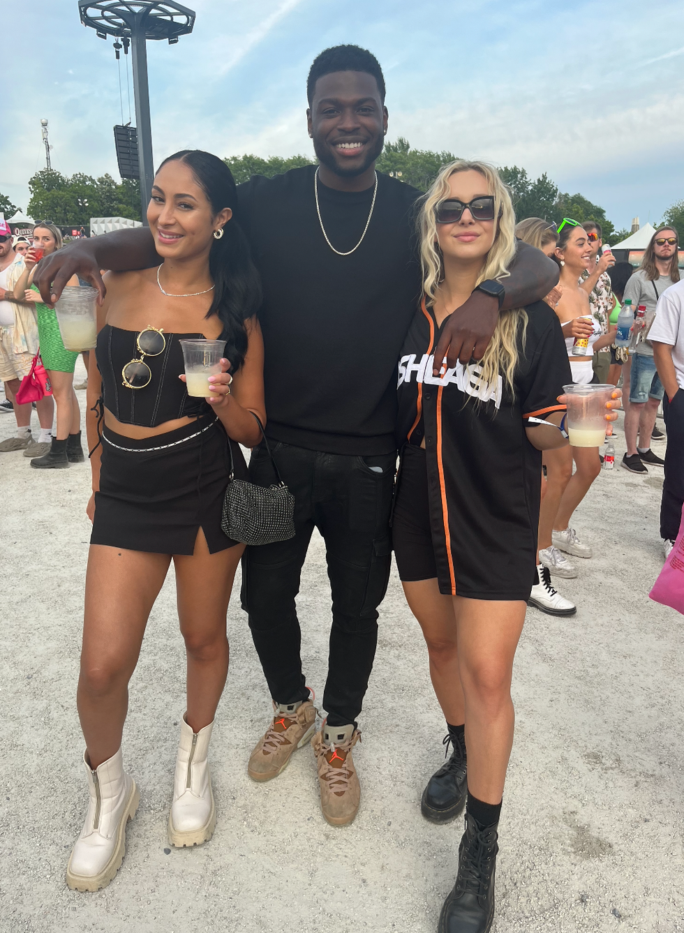 Ines Lalouad, Stevens Dorcelus et Am\u00e9lie Henry d'OD \u00e0 Osheaga.