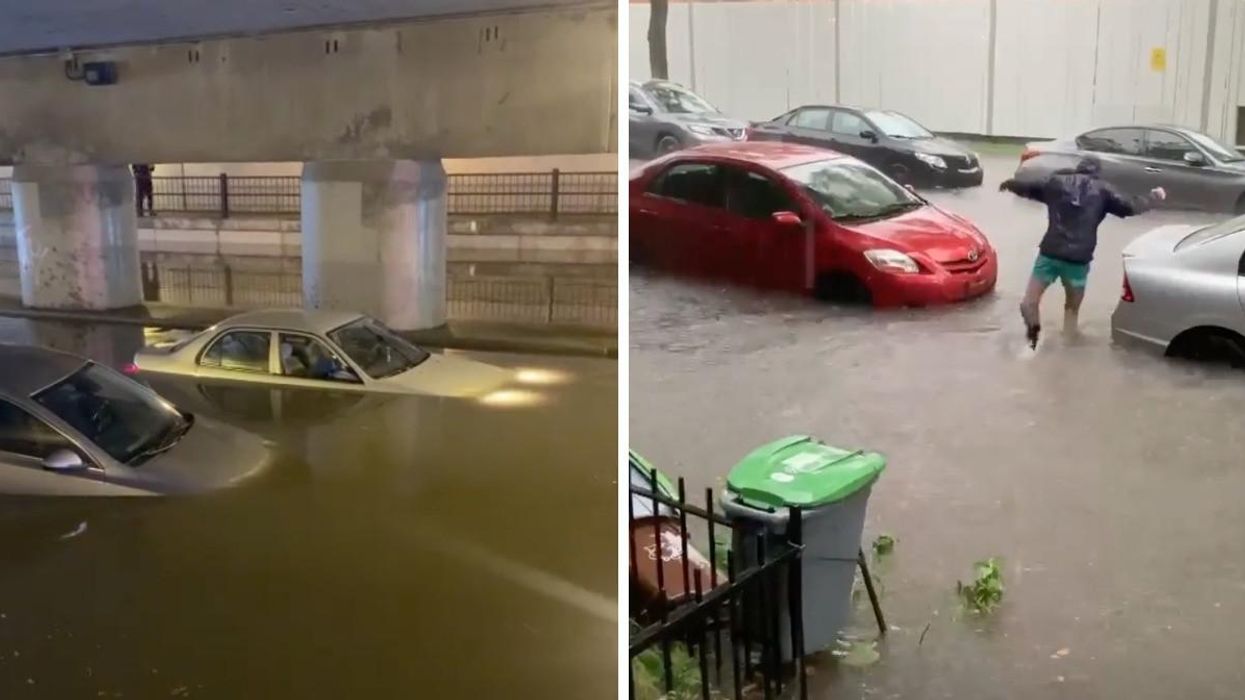 Inondations à Montréal, septembre 2022.