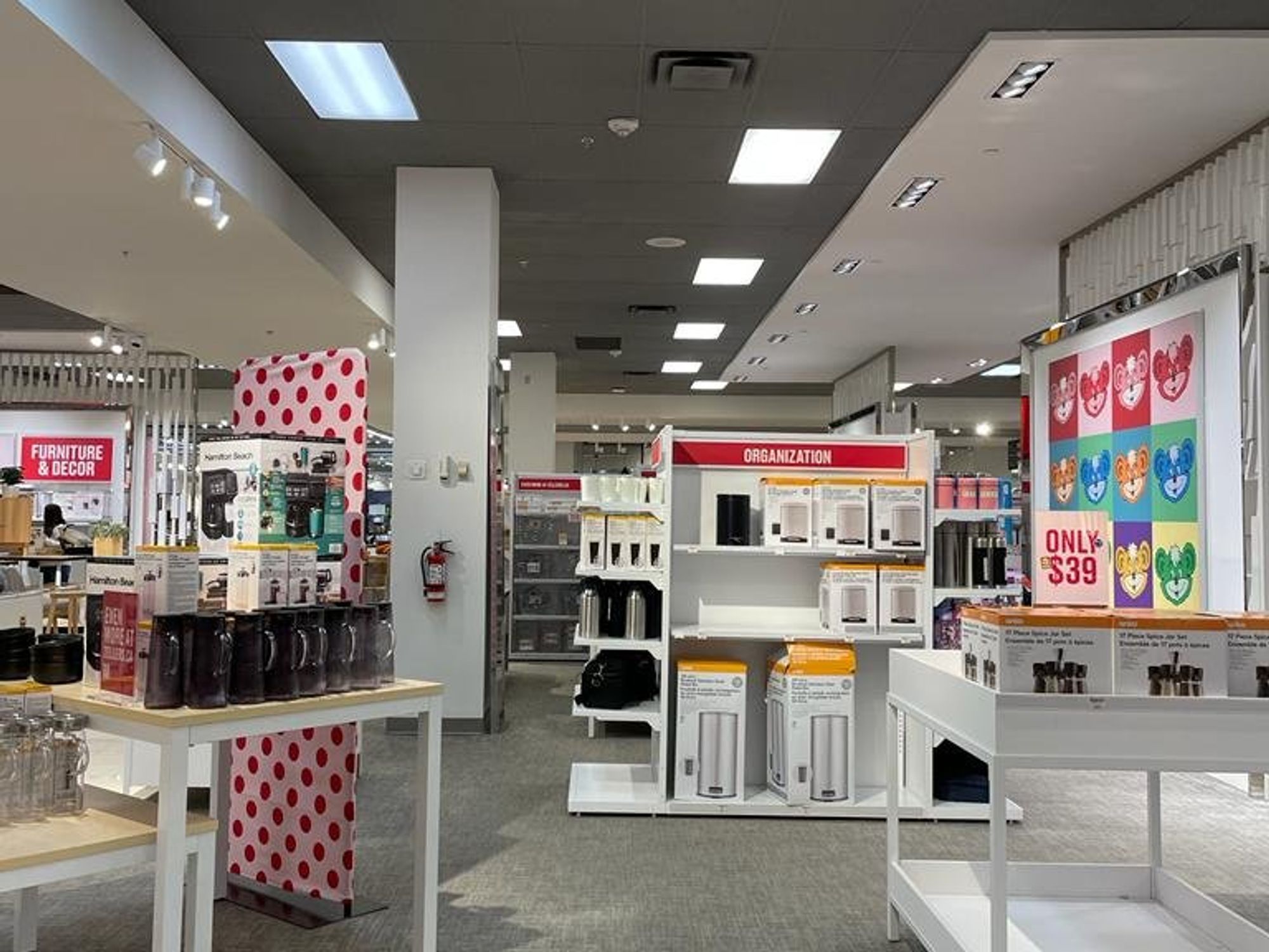 Inside a Zellers store in Toronto.