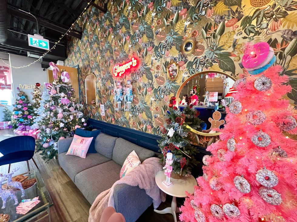 Inside Ginger's Cocktail Bar.