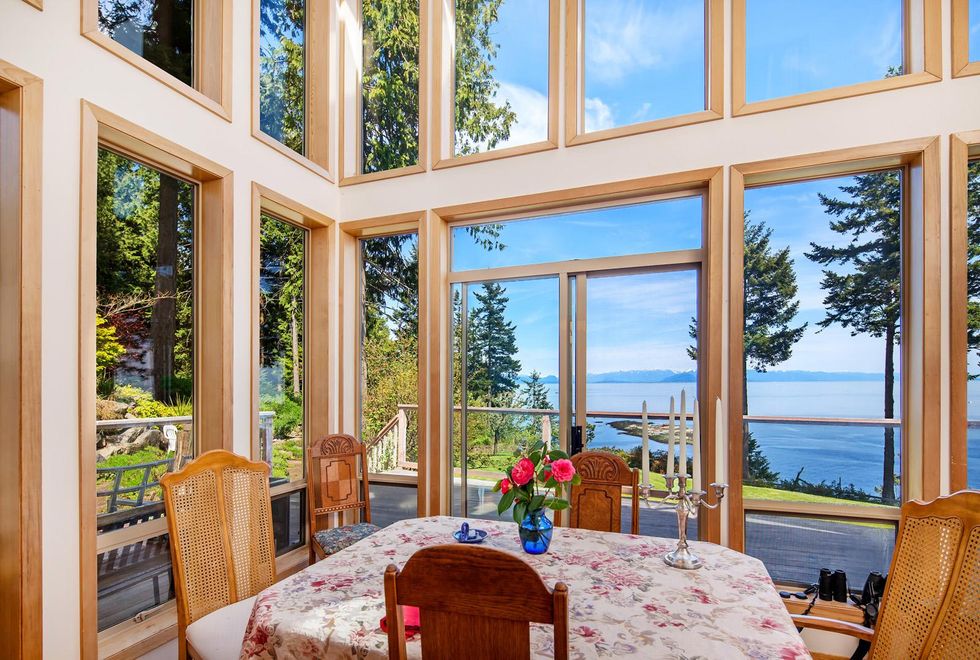 Inside of the home for sale in B.C.