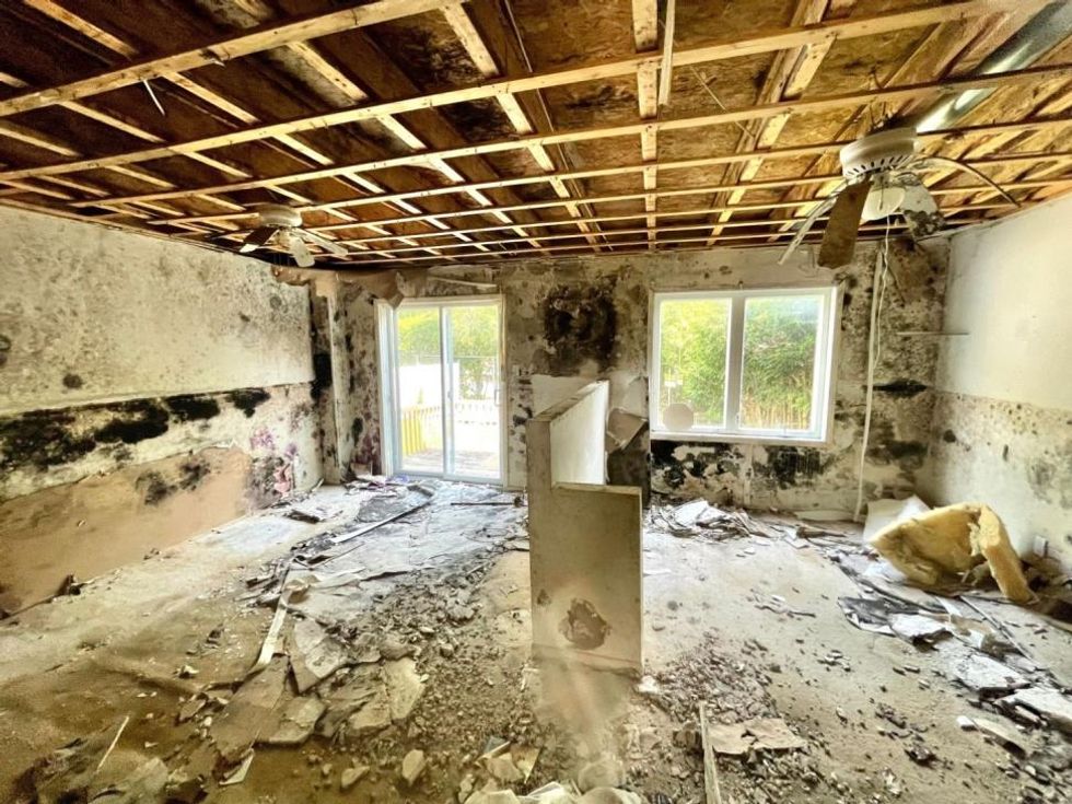 Int\u00e9rieur de la maison.