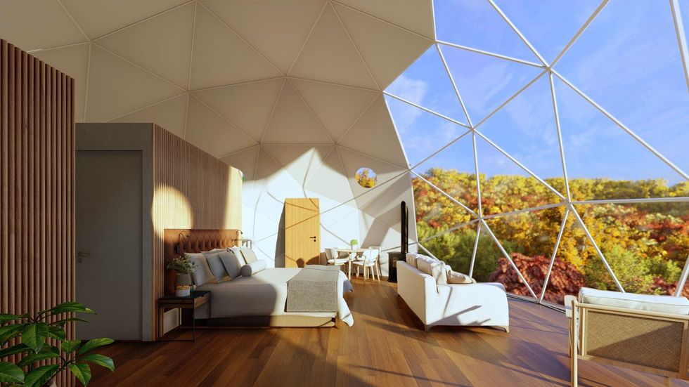 Int\u00e9rieur du d\u00f4me.