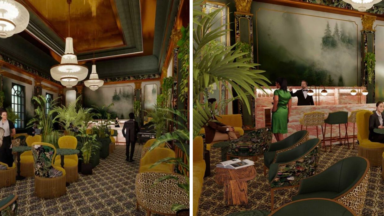 Intérieur du Club Saint-Denis.